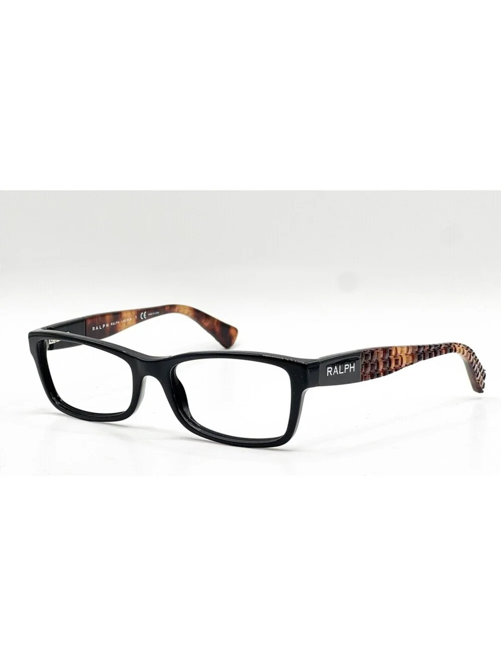 Ralph Lauren RA 7059 501 Black Rectangle Authentic Eyeglass Frames 52-17-140
